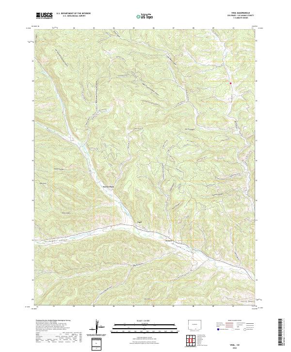 USGS Topographic Map – Vigil