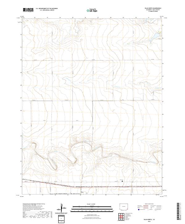 USGS Topographic Map – Vilas North
