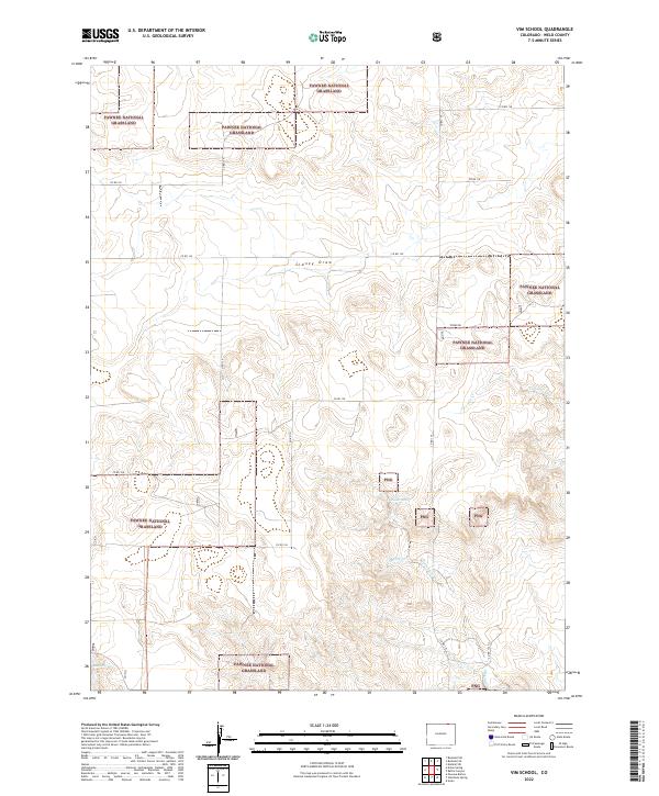 USGS Topographic Map – Vim School