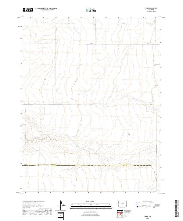 2022 Map of Webb, 2022 Print