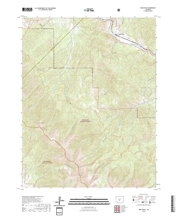 USGS Topographic Map – Wellsville