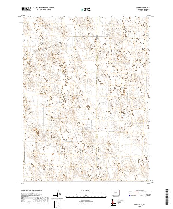 2022 Map of Wray NE, 2022 Print