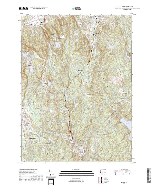 USGS Topographic Map – Bethel