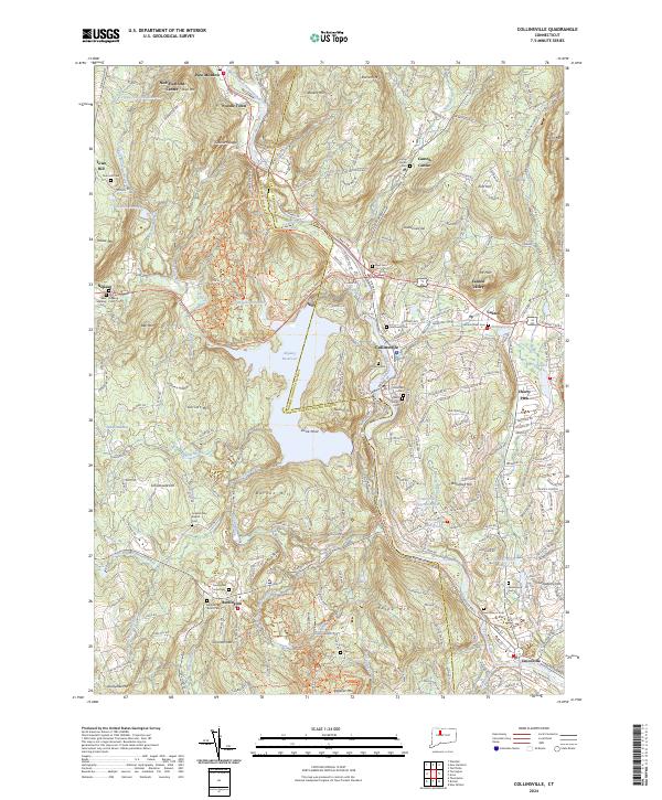 USGS Topographic Map – Collinsville