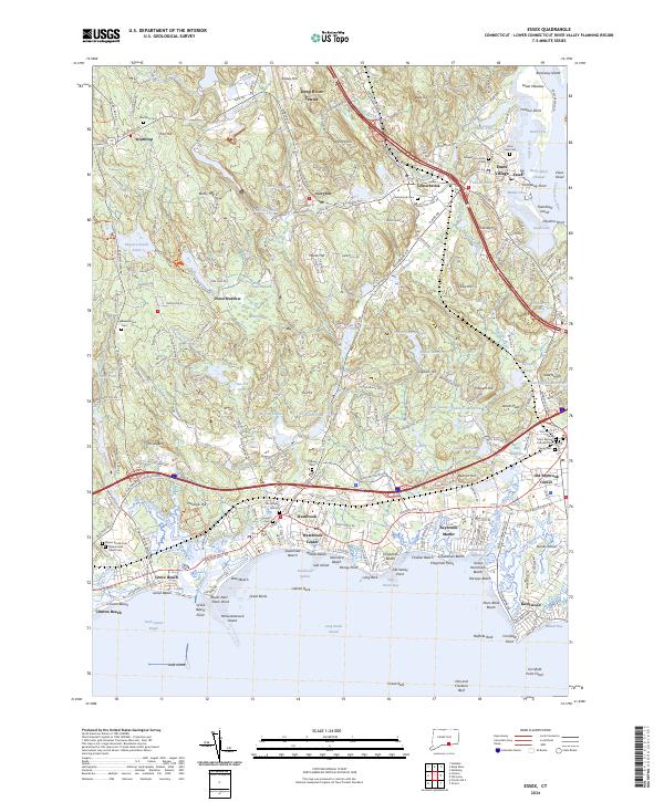 USGS Topographic Map – Essex