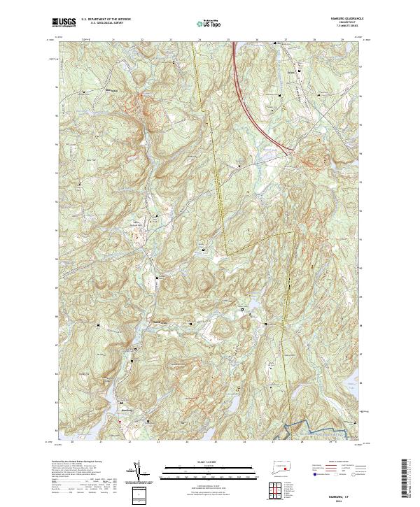 USGS Topographic Map – Hamburg