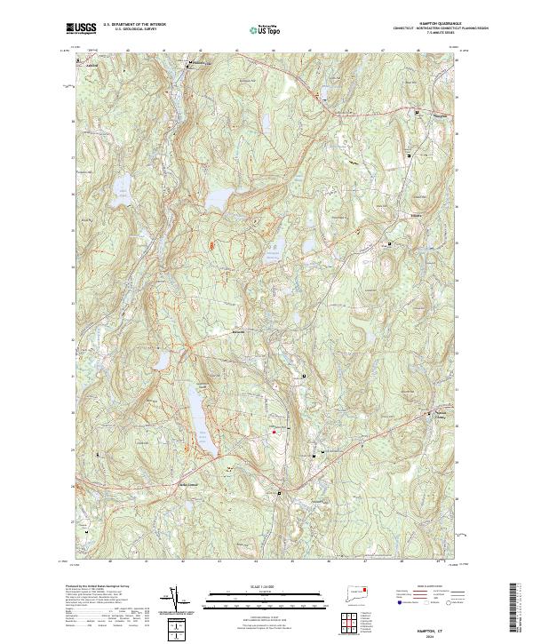 USGS Topographic Map – Hampton