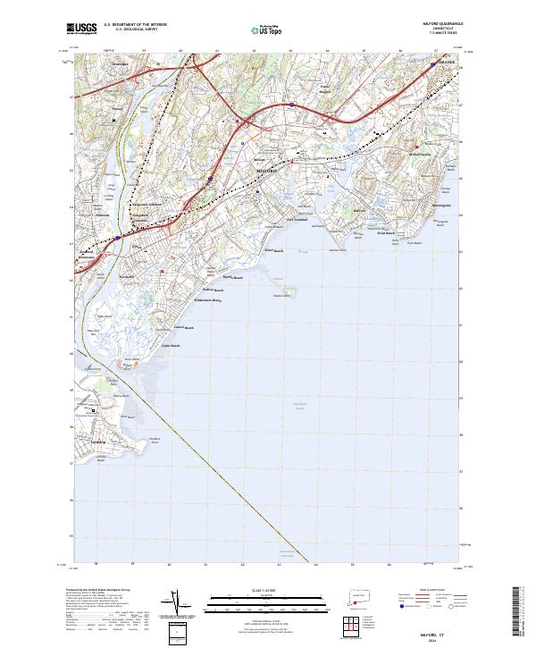 USGS Topographic Map – Milford