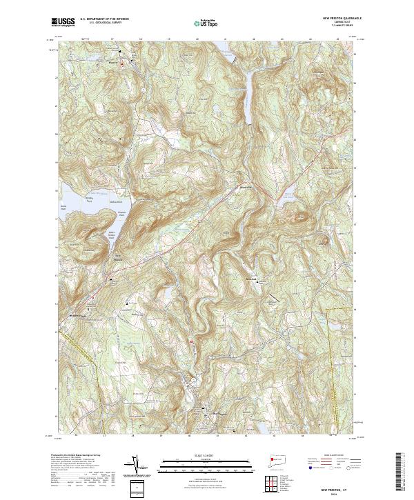 USGS Topographic Map – New Preston