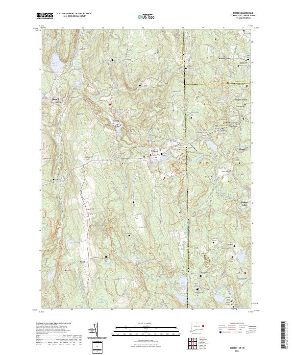 USGS Topographic Map – Oneco