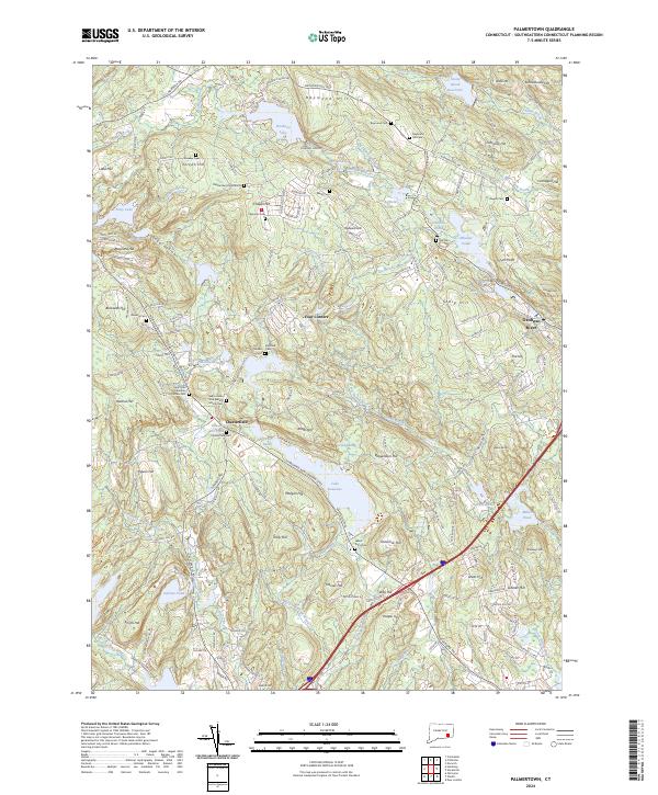 USGS Topographic Map – Palmertown