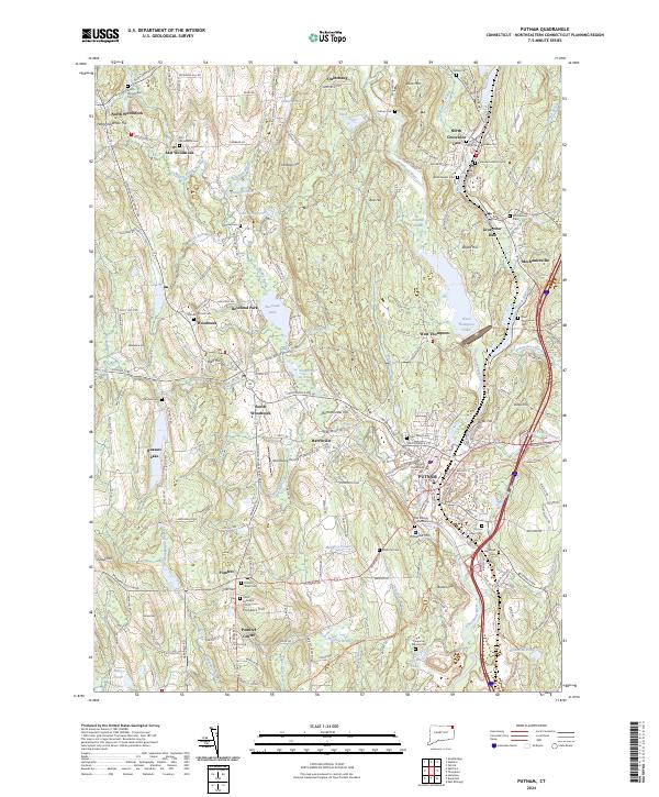 USGS Topographic Map – Putnam