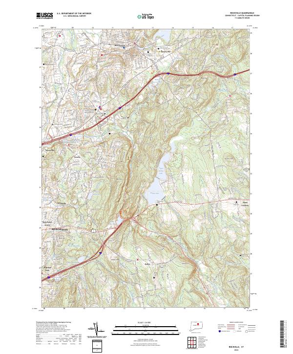 USGS Topographic Map – Rockville