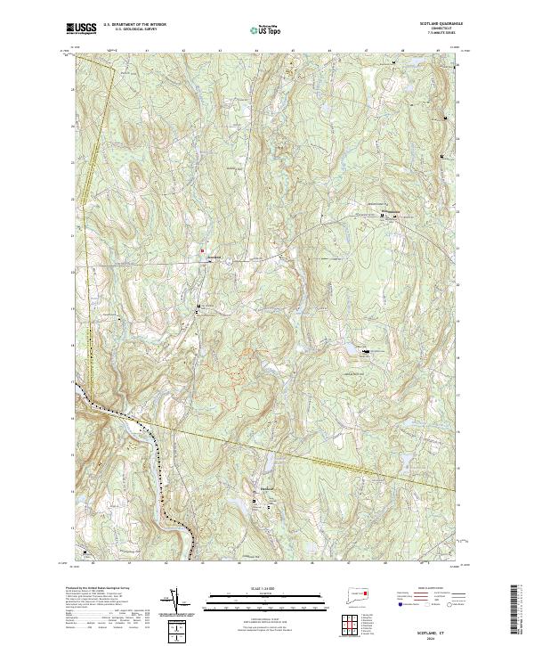 USGS Topographic Map – Scotland