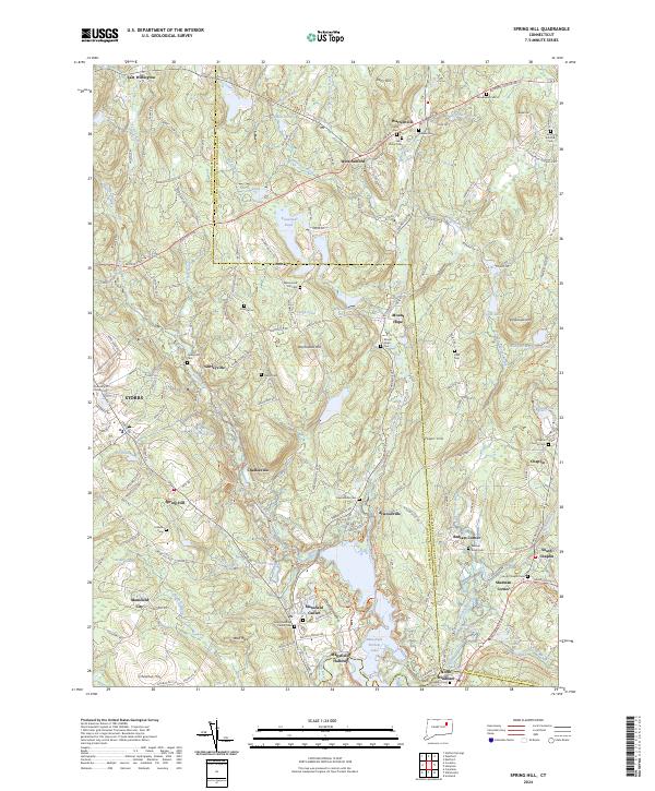 USGS Topographic Map – Spring Hill