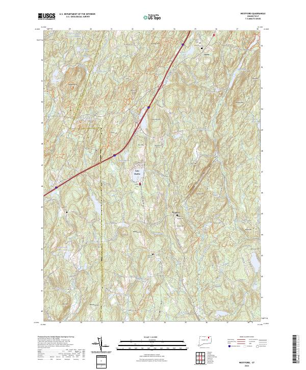 USGS Topographic Map – Westford