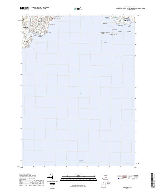 USGS Topographic Map – Woodmont