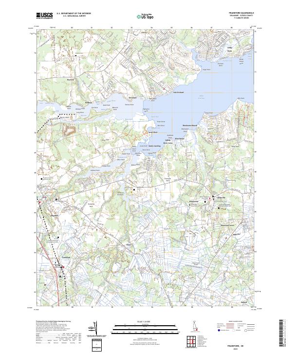 USGS Topographic Map – Frankford