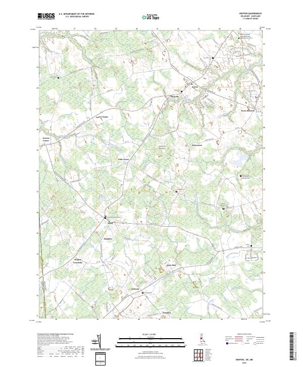 USGS Topographic Map – Kenton