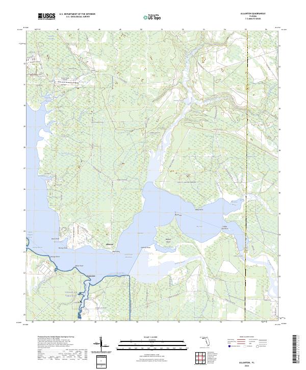 USGS Topographic Map – Allanton