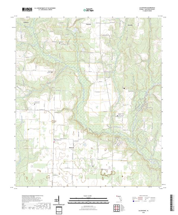 USGS Topographic Map – Allentown