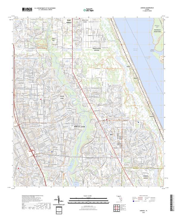 USGS Topographic Map – Ankona