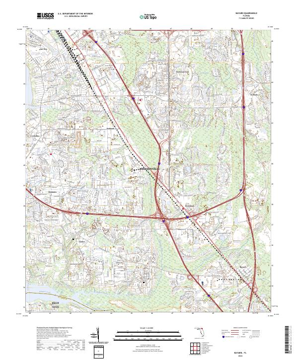 USGS Topographic Map – Bayard
