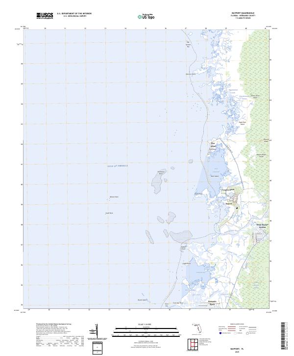 USGS Topographic Map – Bayport