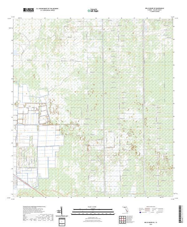 2024 Map of Belle Meade SE, 2024 Print