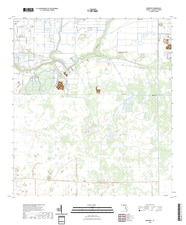 USGS Topographic Map – Bermont