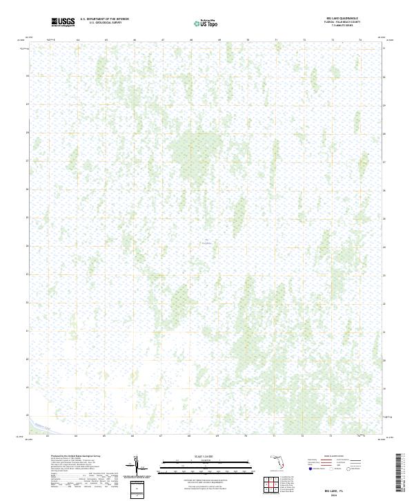 USGS Topographic Map – Big Lake
