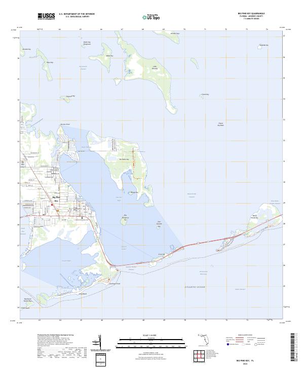 USGS Topographic Map – Big Pine Key