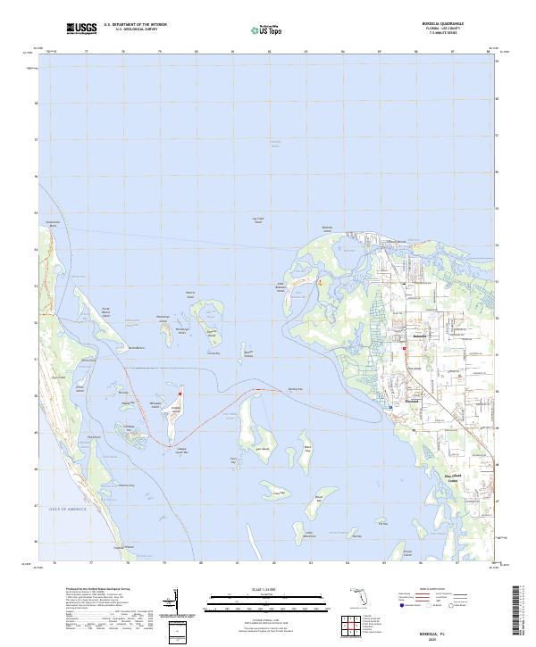 USGS Topographic Map – Bokeelia