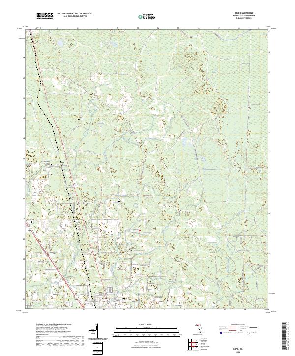 USGS Topographic Map – Boyd