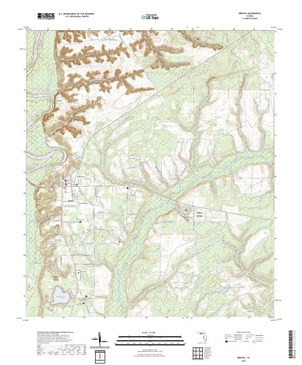 USGS Topographic Map – Bristol