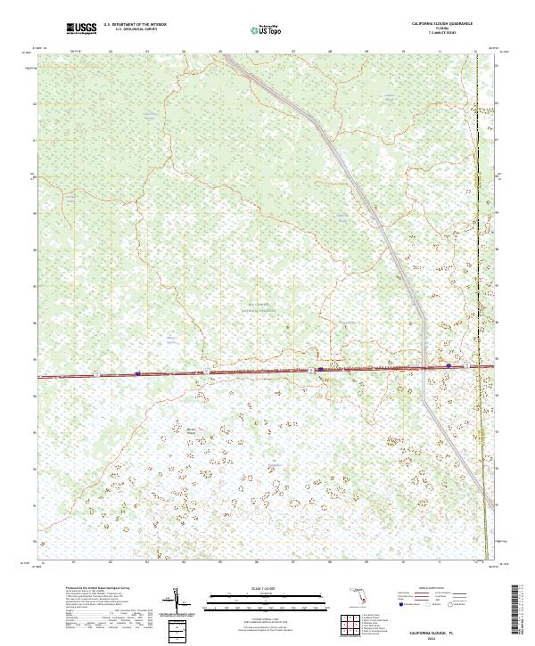 USGS Topographic Map – California Slough
