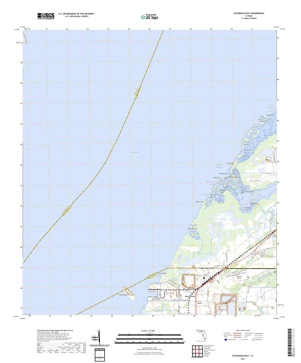 USGS Topographic Map – Cockroach Bay