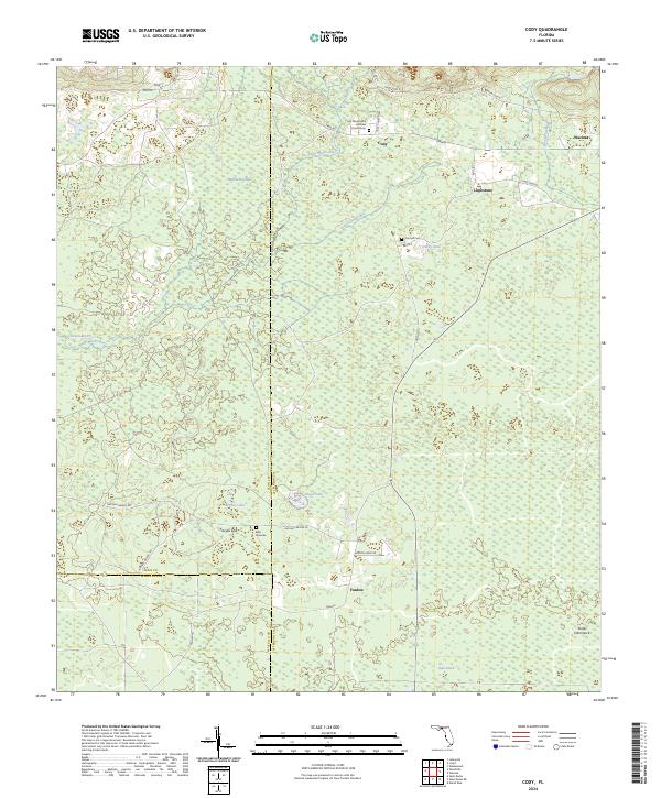 USGS Topographic Map – Cody