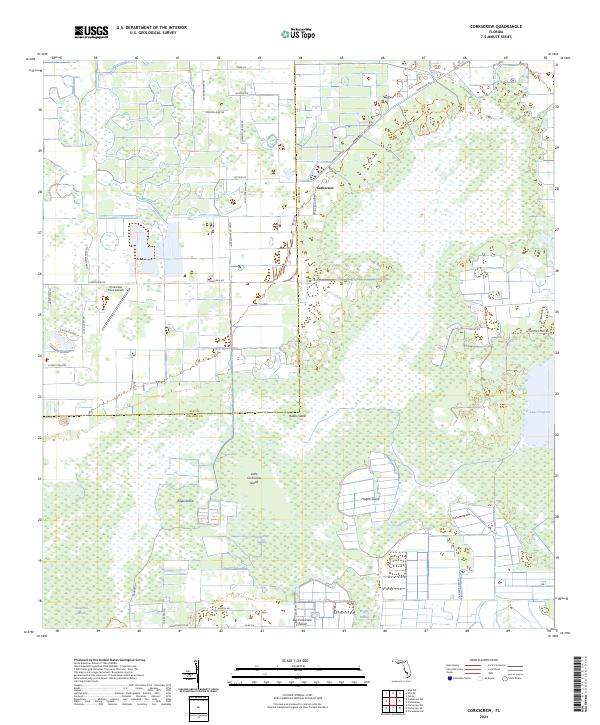 USGS Topographic Map – Corkscrew