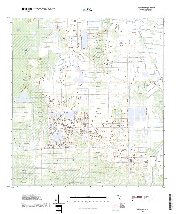 USGS Topographic Map – Corkscrew SE