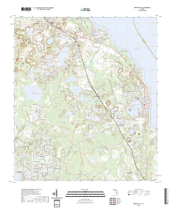 USGS Topographic Map – Crescent City