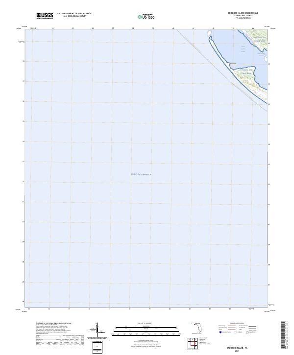 USGS Topographic Map – Crooked Island