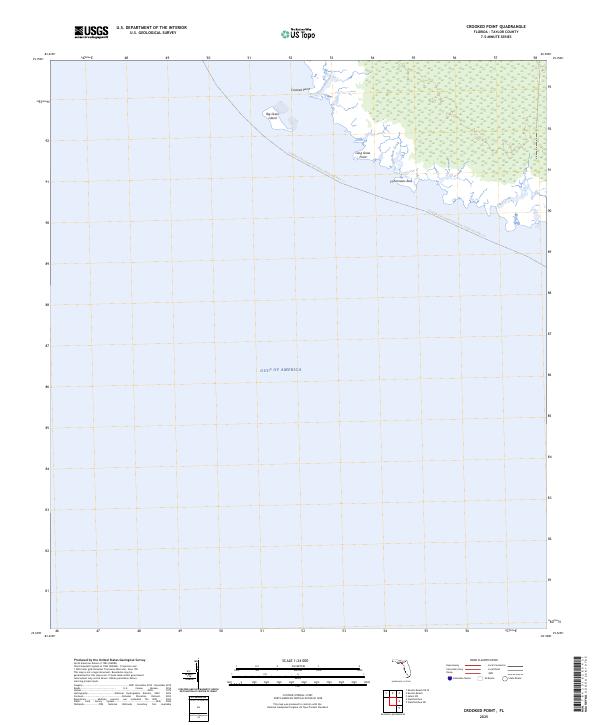 USGS Topographic Map – Crooked Point