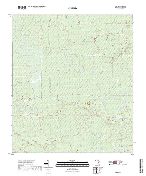 2024 Map of Day NW, 2024 Print