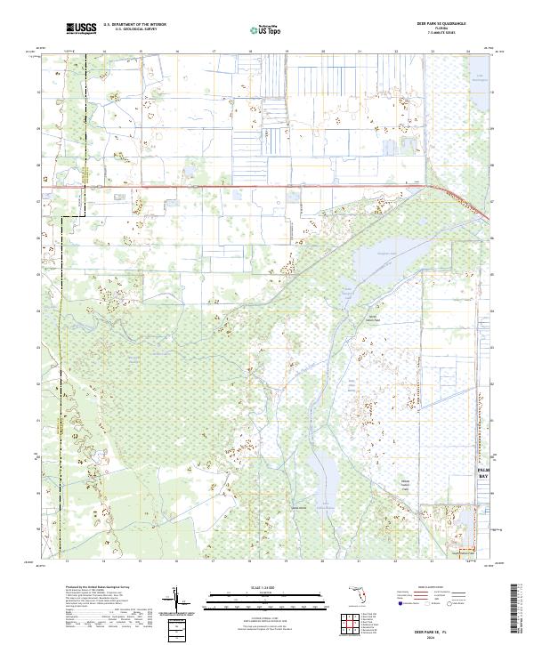 USGS Topographic Map – Deer Park SE