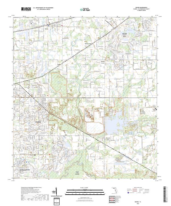 USGS Topographic Map – Dover