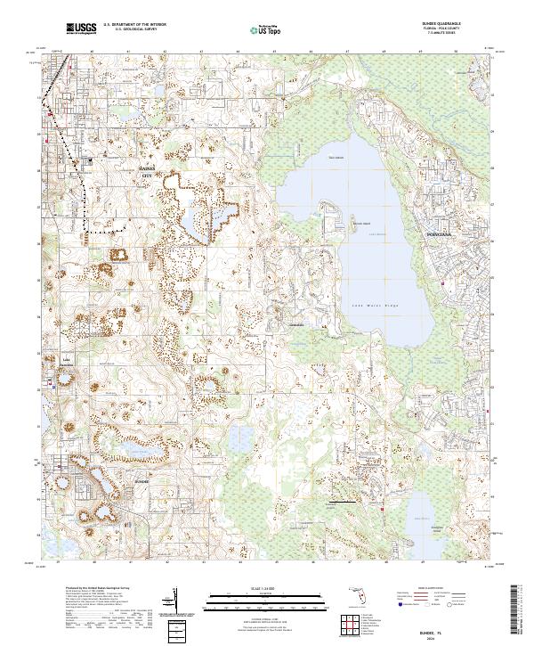 USGS Topographic Map – Dundee