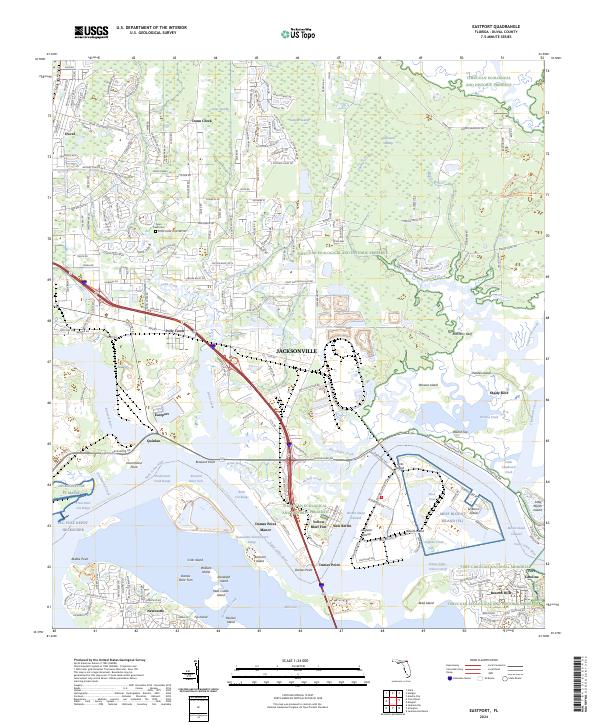 USGS Topographic Map – Eastport