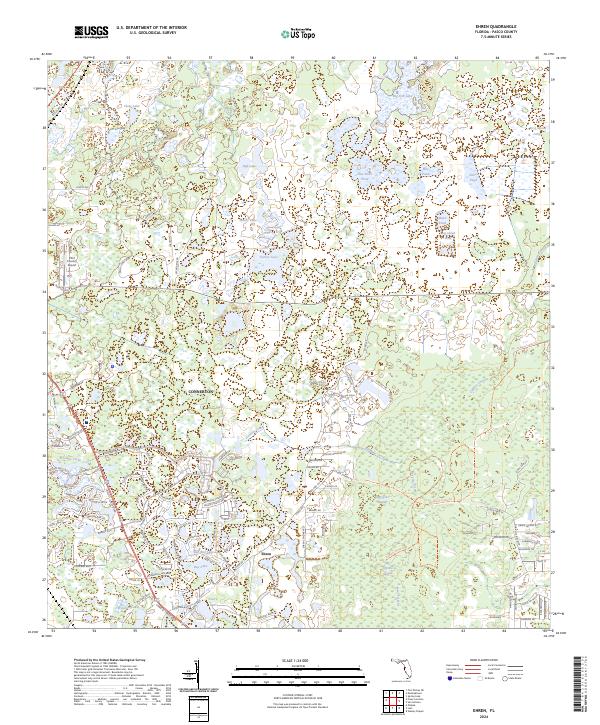 USGS Topographic Map – Ehren