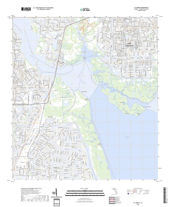 USGS Topographic Map – El Jobean